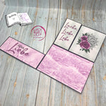 Digiset Mandala mit Oleander Sublimation, Digistamp, Digipaper - Sewando