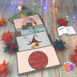 Plotterdatei Weihnachtswichtel Sublimation, Digistamp, Digipaper ! - Sewando