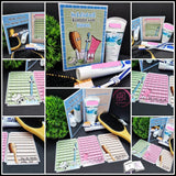 Digiset Kosmetikfamilie Plotterdatei, Sublimation, Digistamp, Digipaper - Sewando