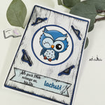 Plotterdatei Nachteule Sublimation, Digistamp, Digipaper Digiset - Sewando