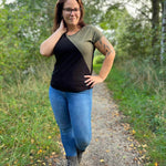 Schnittmuster Shirt PALUDO Gr. 32-56 + gratis Plotterdateen + gratis Schnittmuster Tuch : - Sewando