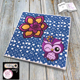 Plotterdatei Nachteule Sublimation, Digistamp, Digipaper Digiset - Sewando