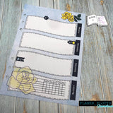 Digiset Rosen Leuchtturm Plotterdatei, Sublimation, Digistamp, Digipaper ! - Sewando