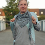 Schnittmuster Shirt PALUDO Gr. 32-56 + gratis Plotterdateen + gratis Schnittmuster Tuch : - Sewando