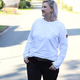 Schnittmuster Damen Longsleeve Skjorte Gr. 32-50 - Sewando