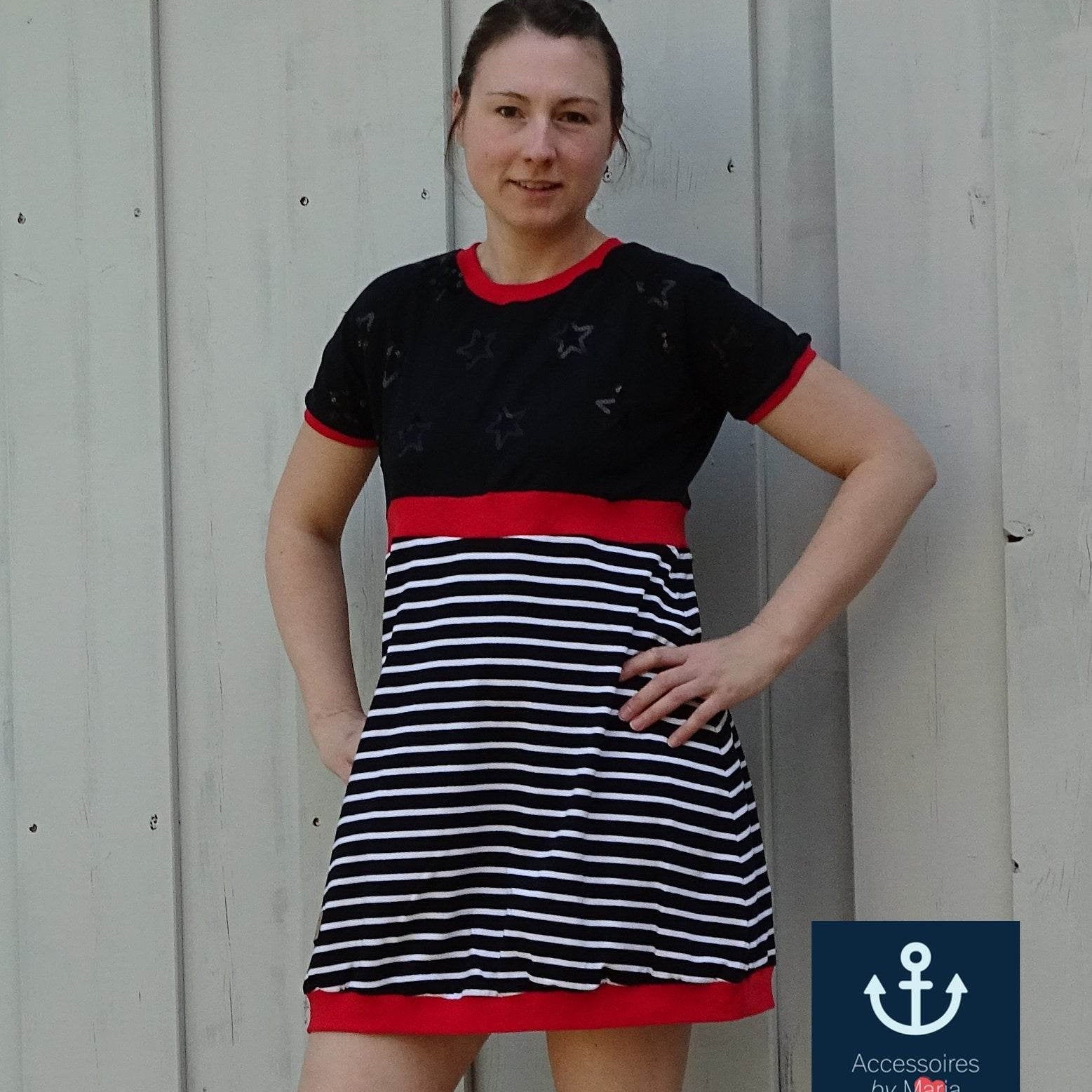 Schnittmuster Miss Lina Shirt, Longshirt Damen Gr. 32-48 - Sewando