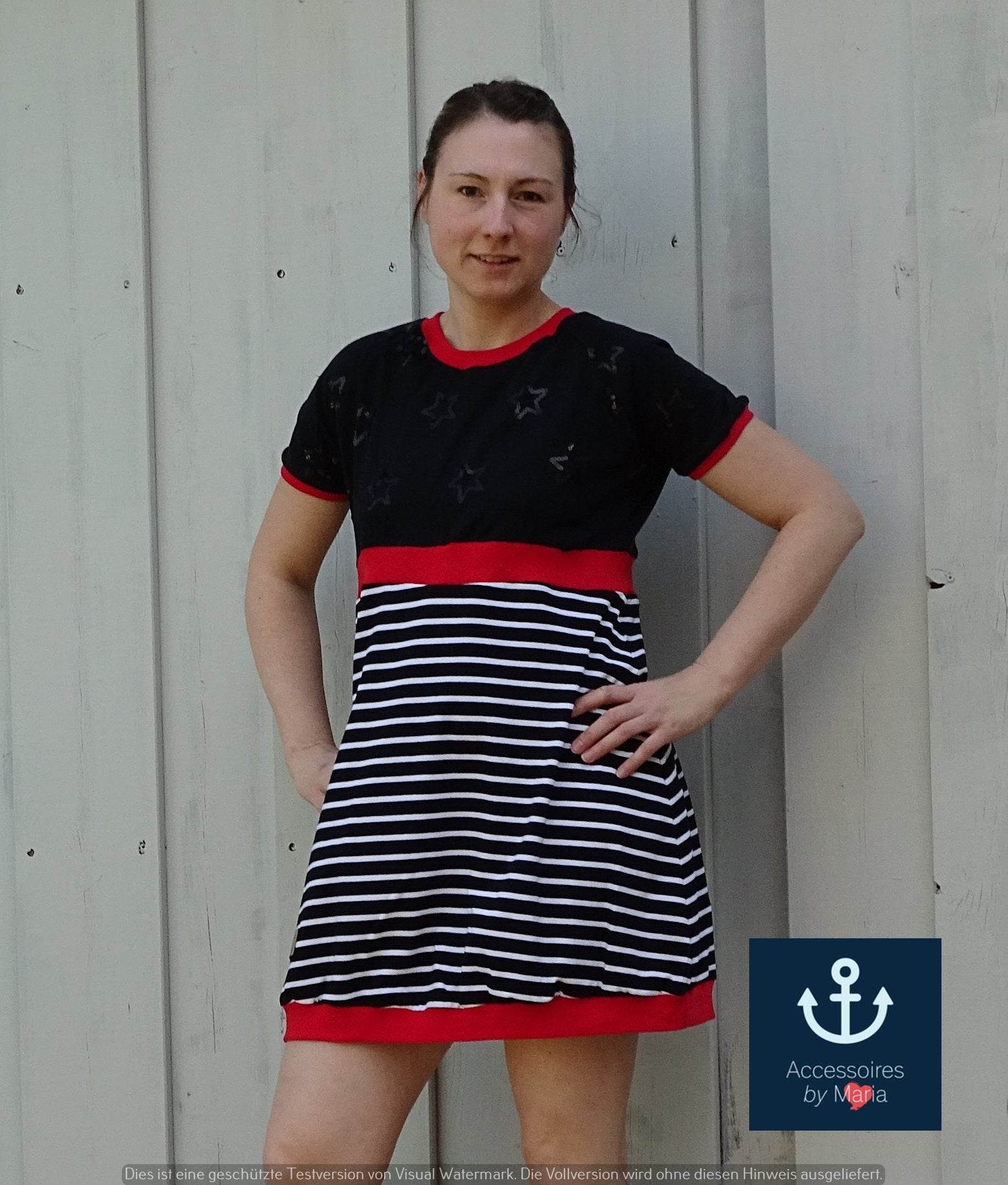 Schnittmuster Miss Lina Shirt, Longshirt Damen Gr. 32-48 - Sewando