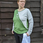 Schnittmuster Shirt PALUDO Gr. 32-56 + gratis Plotterdateen + gratis Schnittmuster Tuch : - Sewando
