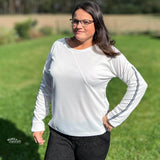 Schnittmuster Shirt PALUDO Gr. 32-56 + gratis Plotterdateen + gratis Schnittmuster Tuch : - Sewando