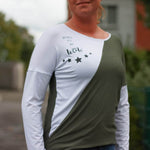Schnittmuster Shirt PALUDO Gr. 32-56 + gratis Plotterdateen + gratis Schnittmuster Tuch : - Sewando