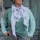 Schnittmuster Shirt PALUDO Gr. 32-56 + gratis Plotterdateen + gratis Schnittmuster Tuch : - Sewando