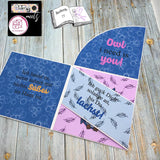 Plotterdatei Nachteule Sublimation, Digistamp, Digipaper Digiset - Sewando