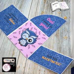 Plotterdatei Nachteule Sublimation, Digistamp, Digipaper Digiset - Sewando