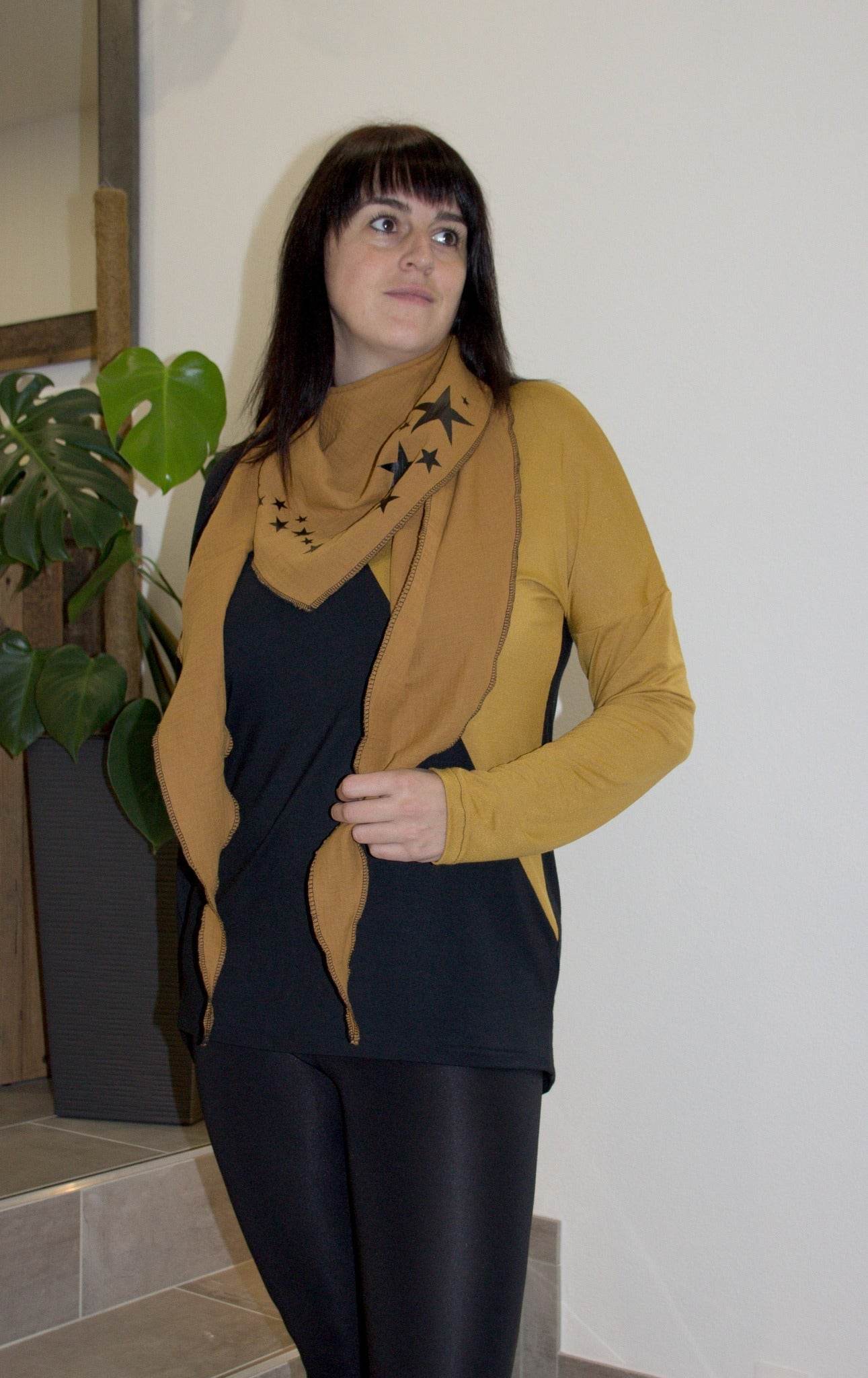 Schnittmuster Shirt PALUDO Gr. 32-56 + gratis Plotterdateen + gratis Schnittmuster Tuch : - Sewando