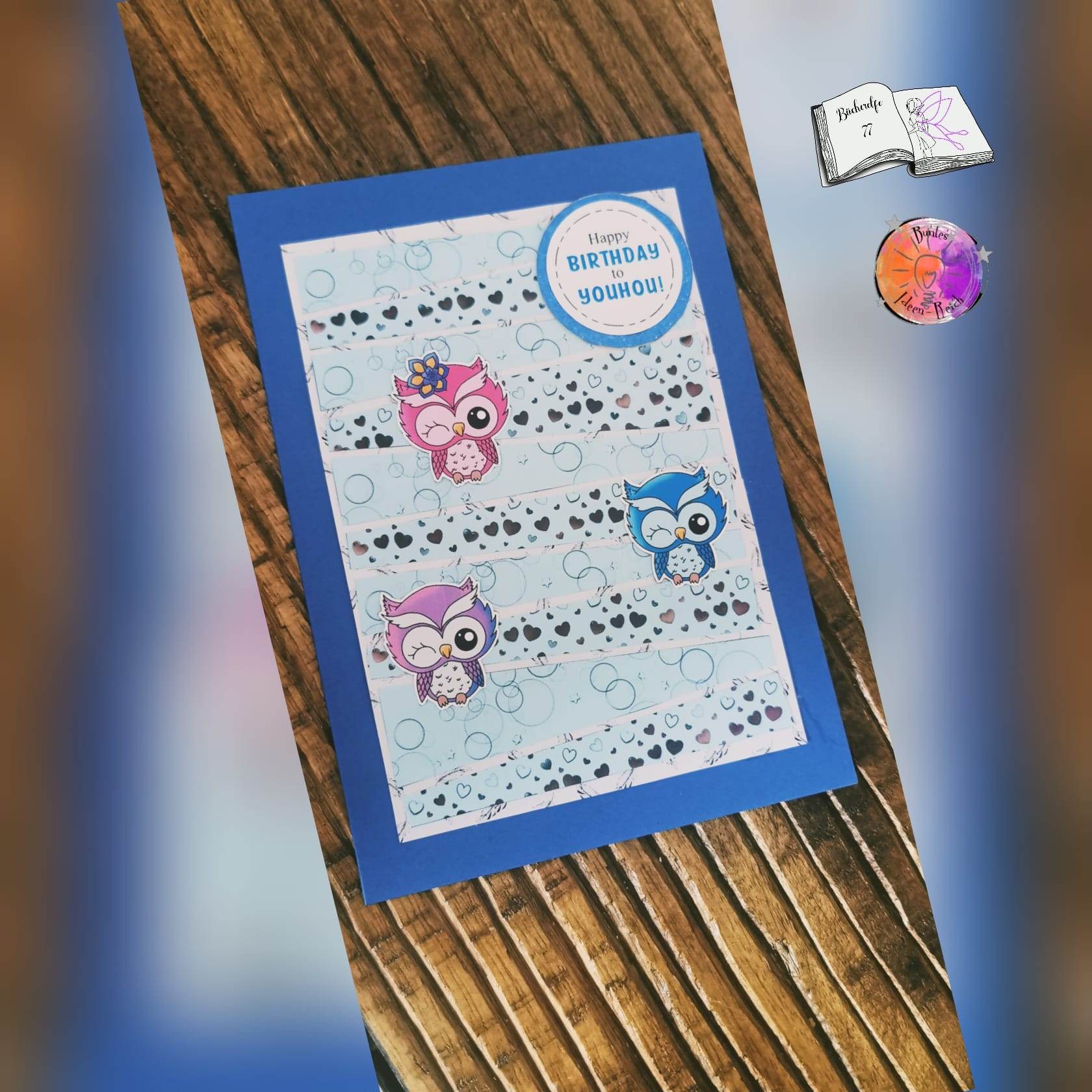 Plotterdatei Nachteule Sublimation, Digistamp, Digipaper Digiset - Sewando