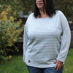 Schnittmuster Shirt PALUDO Gr. 32-56 + gratis Plotterdateen + gratis Schnittmuster Tuch : - Sewando