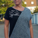 Schnittmuster Shirt PALUDO Gr. 32-56 + gratis Plotterdateen + gratis Schnittmuster Tuch : - Sewando