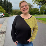 Schnittmuster Shirt PALUDO Gr. 32-56 + gratis Plotterdateen + gratis Schnittmuster Tuch : - Sewando