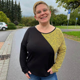 Schnittmuster Shirt PALUDO Gr. 32-56 + gratis Plotterdateen + gratis Schnittmuster Tuch : - Sewando
