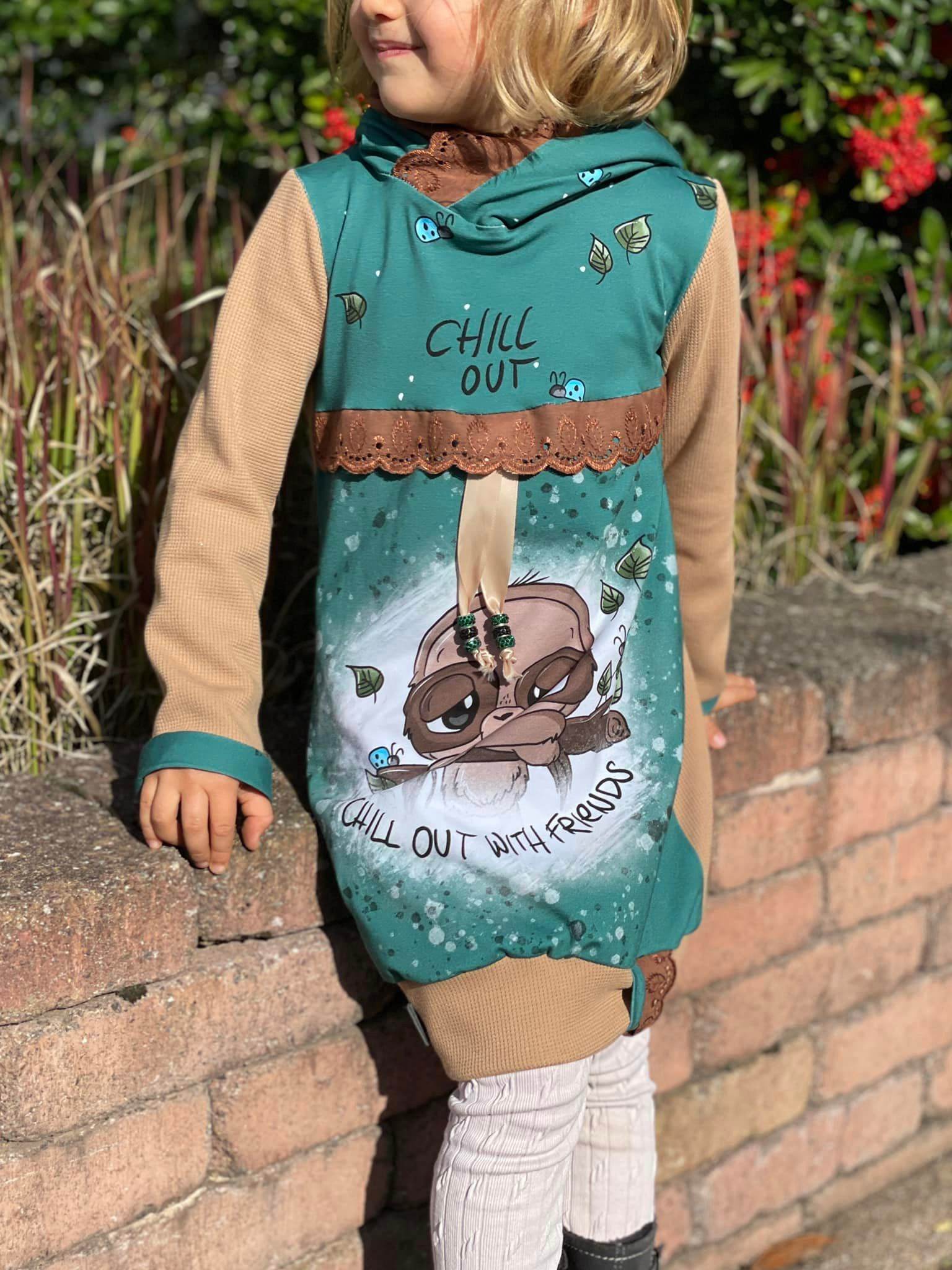 Hoodiekleid Mighty Kriss Kross Gr.74-122 - Sewando