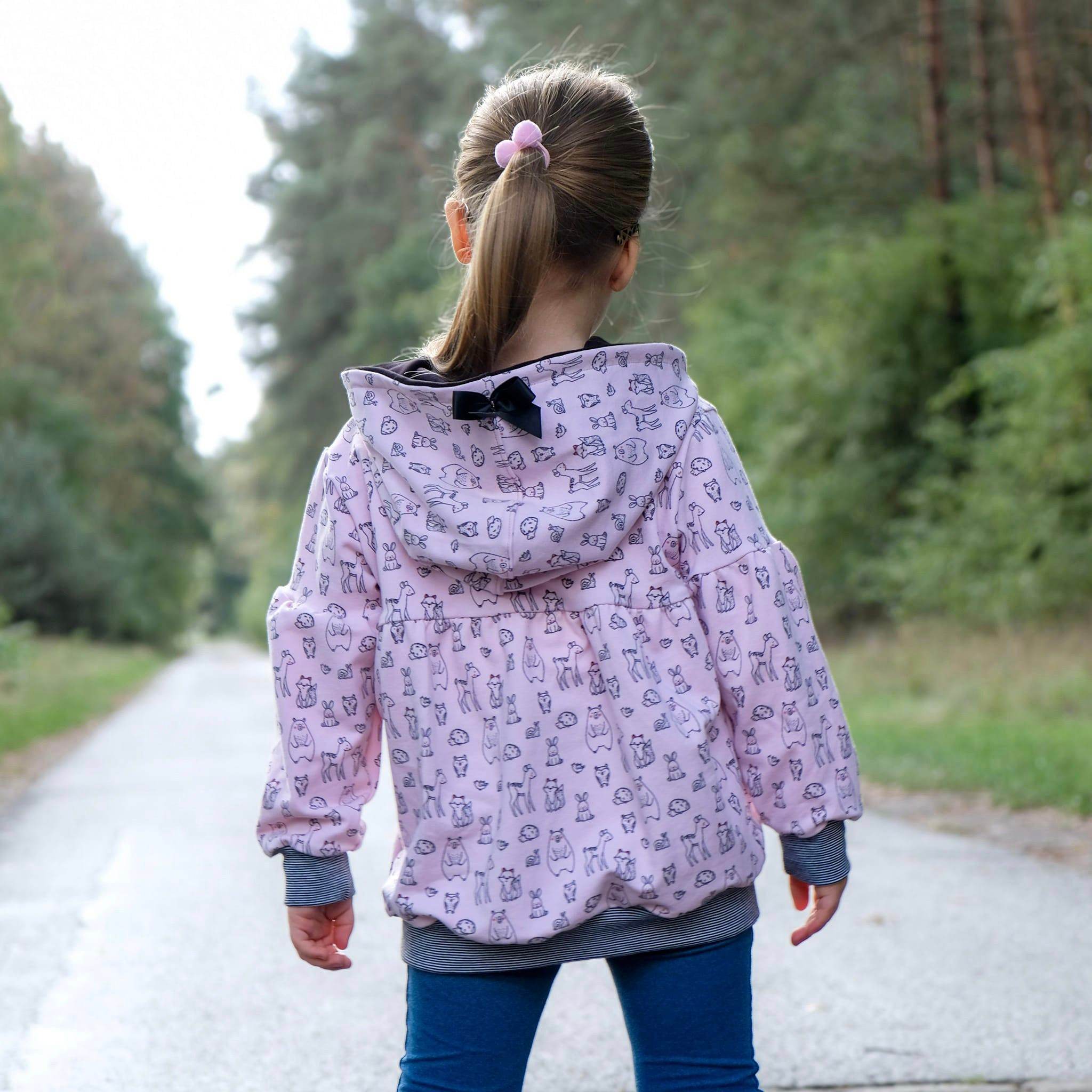 Schnittmuster Hoodie LAPPACH Kids Gr. 86/92 -146/152 : - Sewando