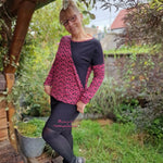 Schnittmuster Shirt PALUDO Gr. 32-56 + gratis Plotterdateen + gratis Schnittmuster Tuch : - Sewando