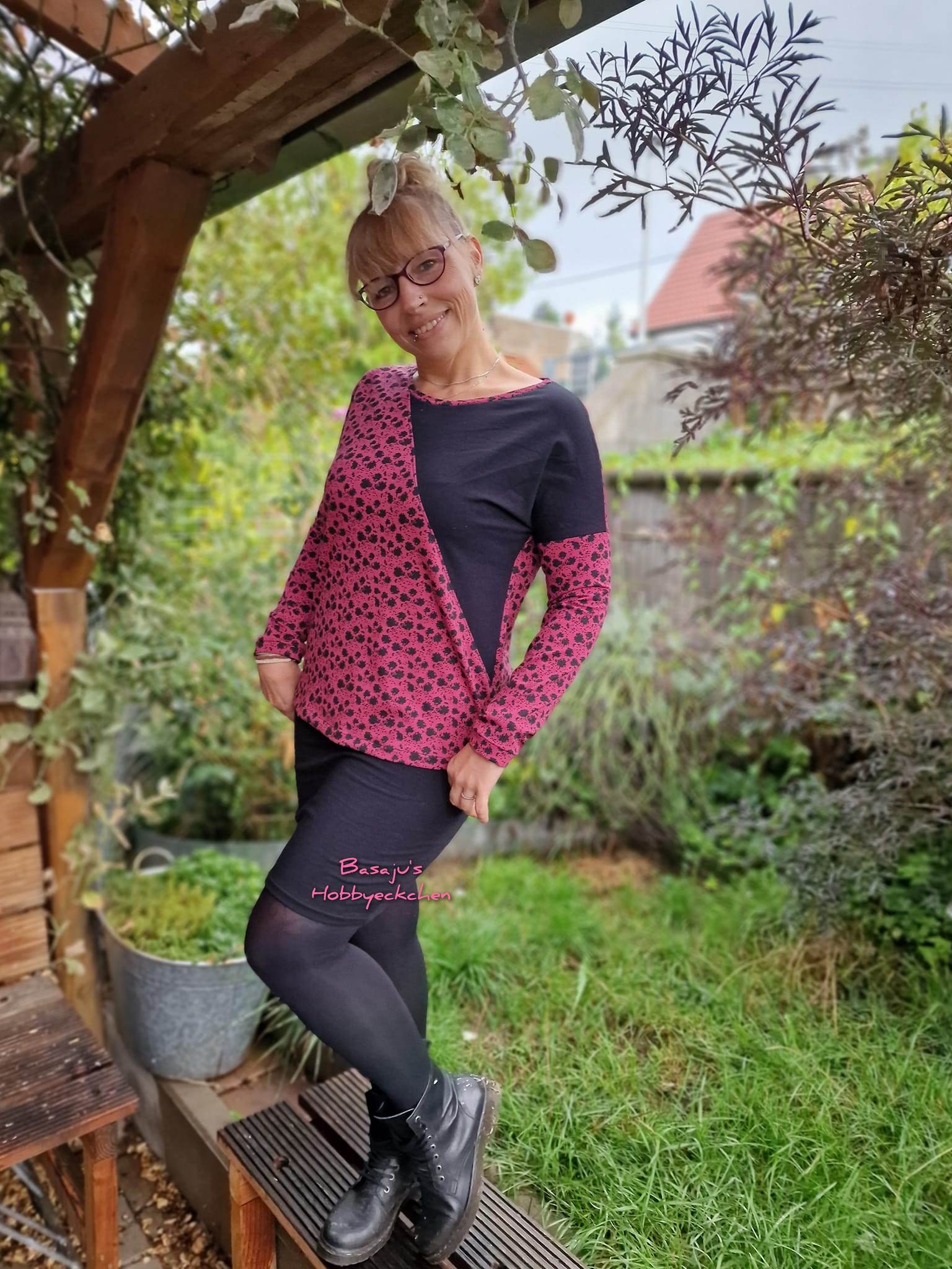 Schnittmuster Shirt PALUDO Gr. 32-56 + gratis Plotterdateen + gratis Schnittmuster Tuch : - Sewando