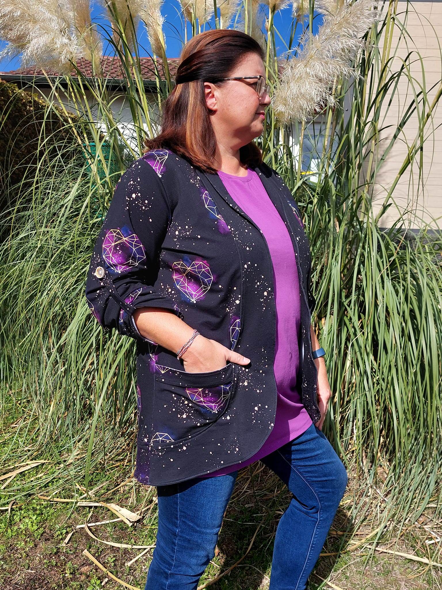 Sannys Sweat Blazer – Gr 32-64 – EBook und Nähanleitung - Sewando