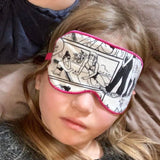 6x Stickdatei "Stups" Schlafmaske für kleine Nasen