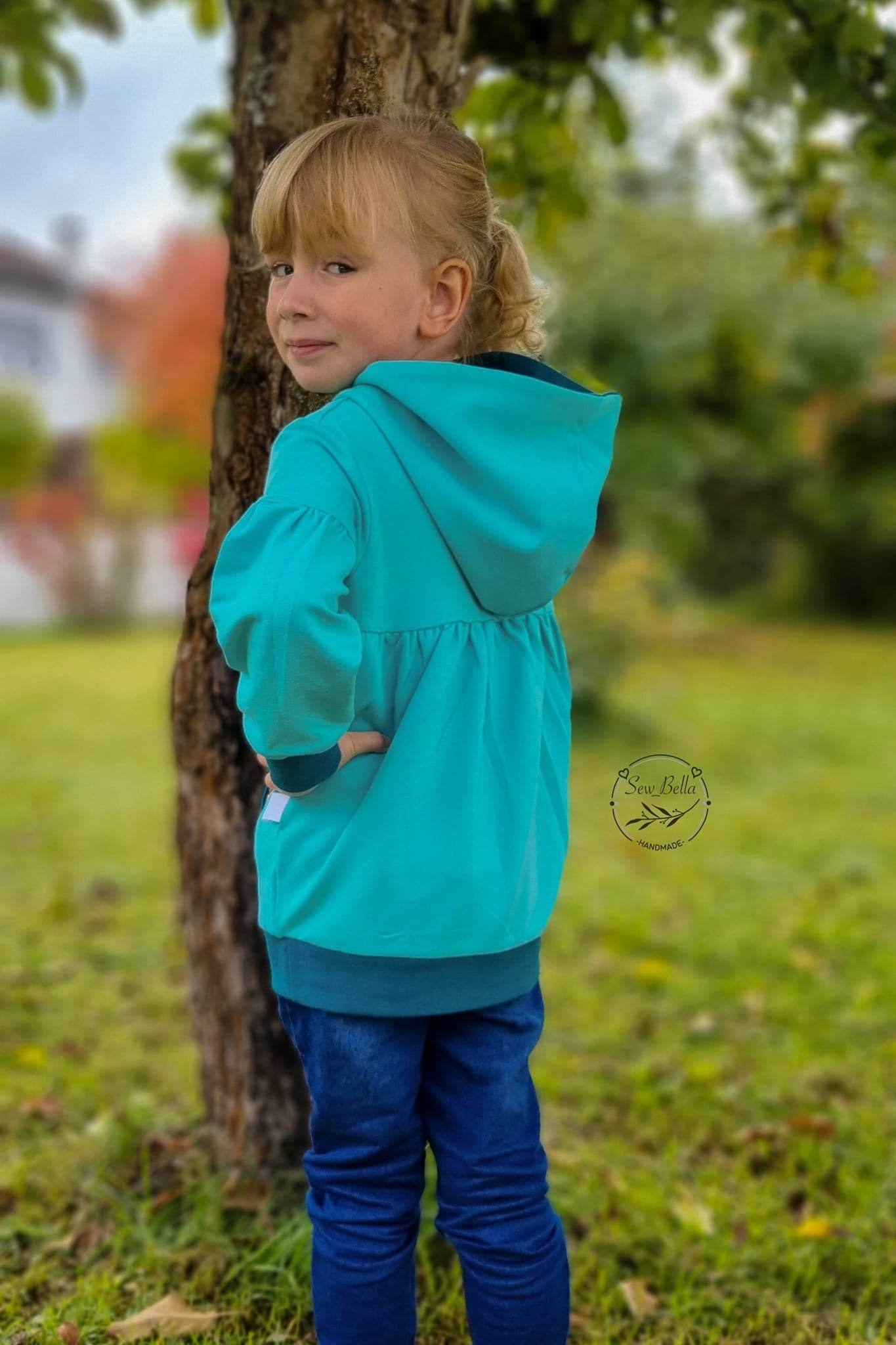 Schnittmuster Hoodie LAPPACH Kids Gr. 86/92 -146/152 : - Sewando