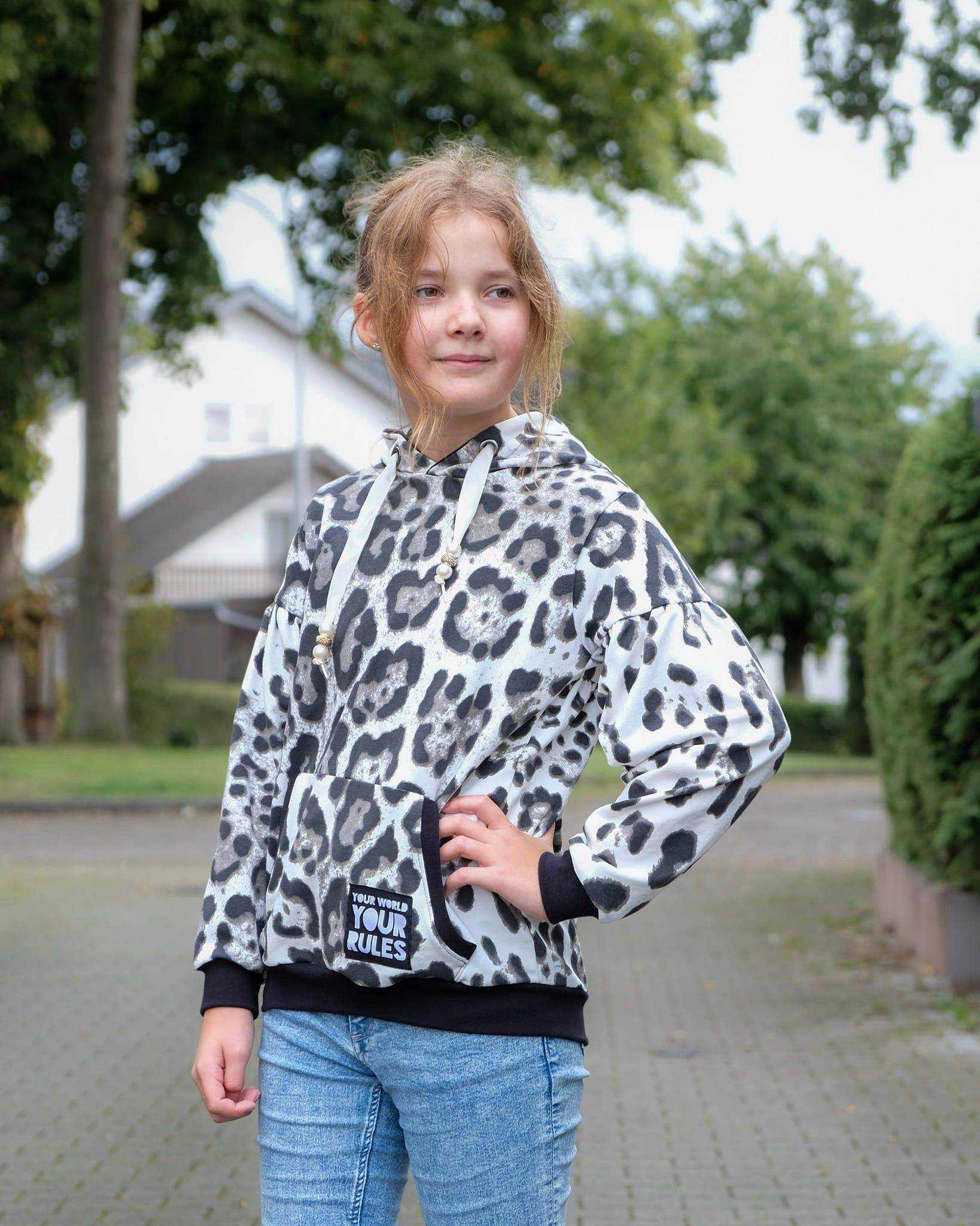 Schnittmuster Hoodie LAPPACH Kids Gr. 86/92 -146/152 : - Sewando