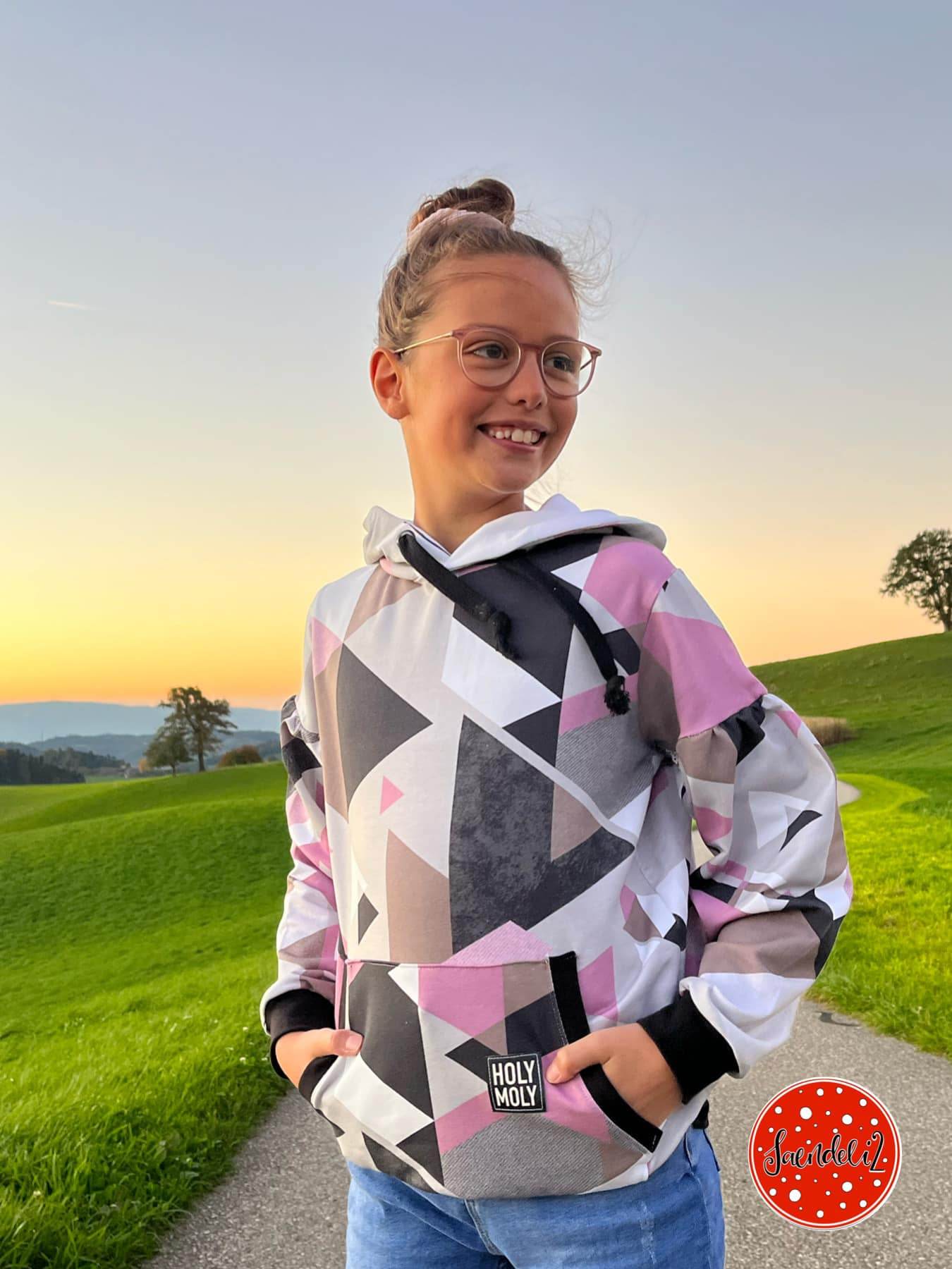 Schnittmuster Hoodie LAPPACH Kids Gr. 86/92 -146/152 : - Sewando