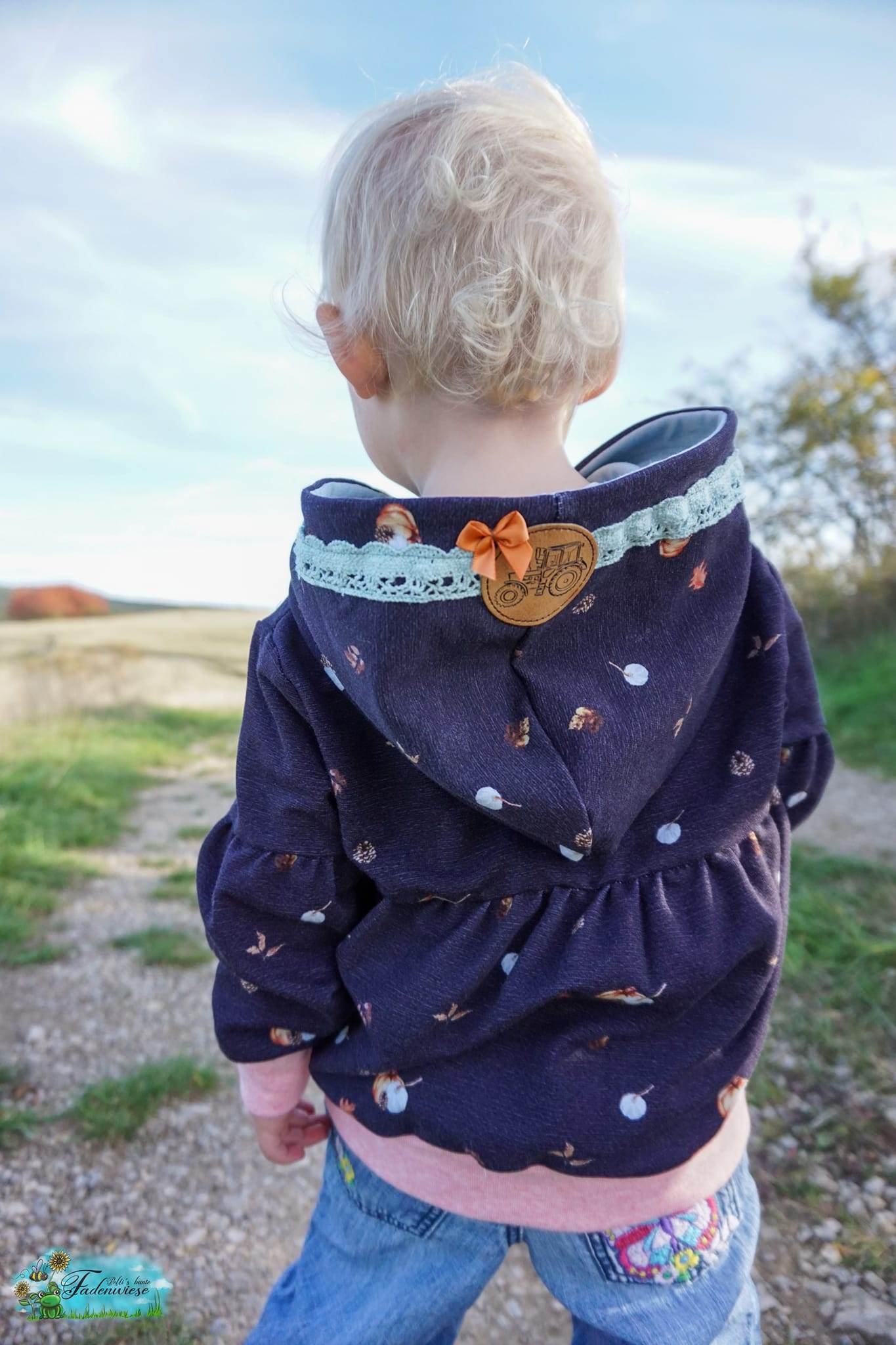 Schnittmuster Hoodie LAPPACH Kids Gr. 86/92 -146/152 : - Sewando
