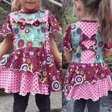 Schnittmuster Kleid AppleJuicy Gr. 80 bis 152 - Sewando