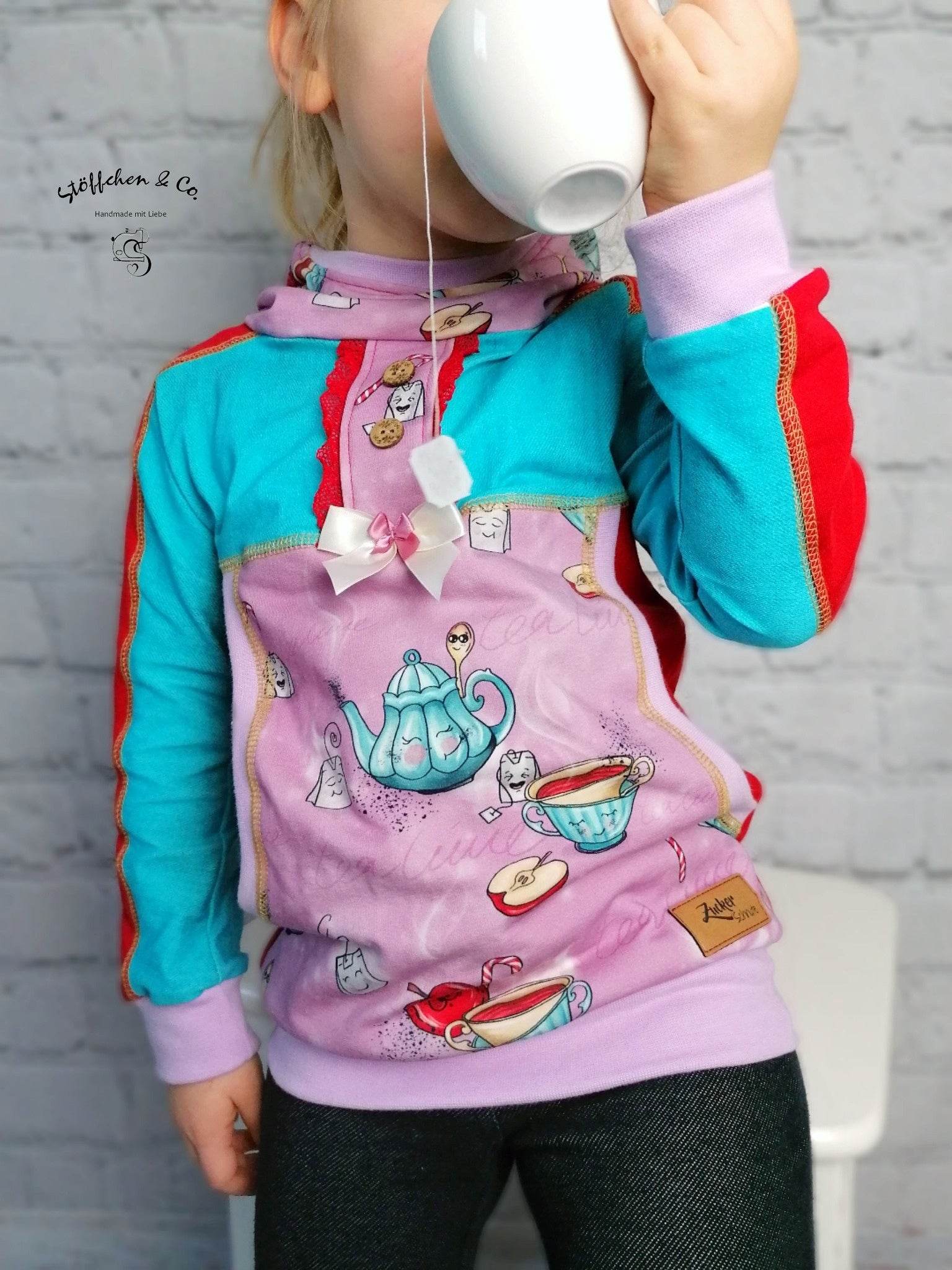 Schnittmuster Hoodie Alexis Gr. 80 bis 152 - Sewando