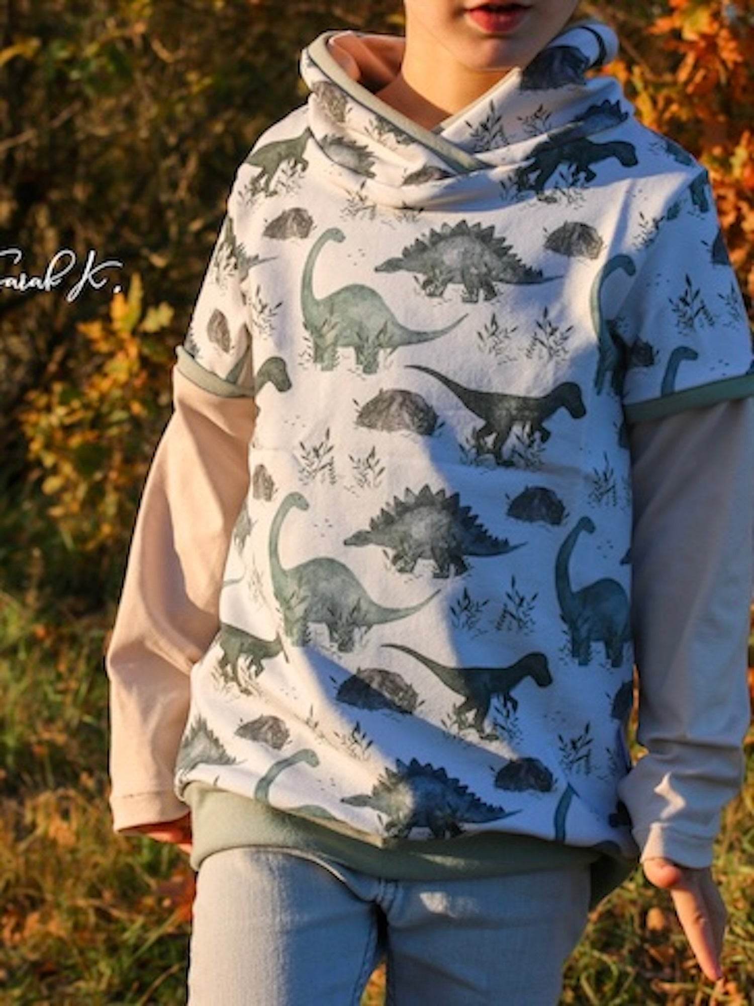 Schnittmuster Hoodie Winter-Tadeo Gr. 74-140 - Sewando