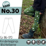 Schnittmuster timtom No.30 Kinderleggings Wichtelbeine Gr. 86-170 - Sewando