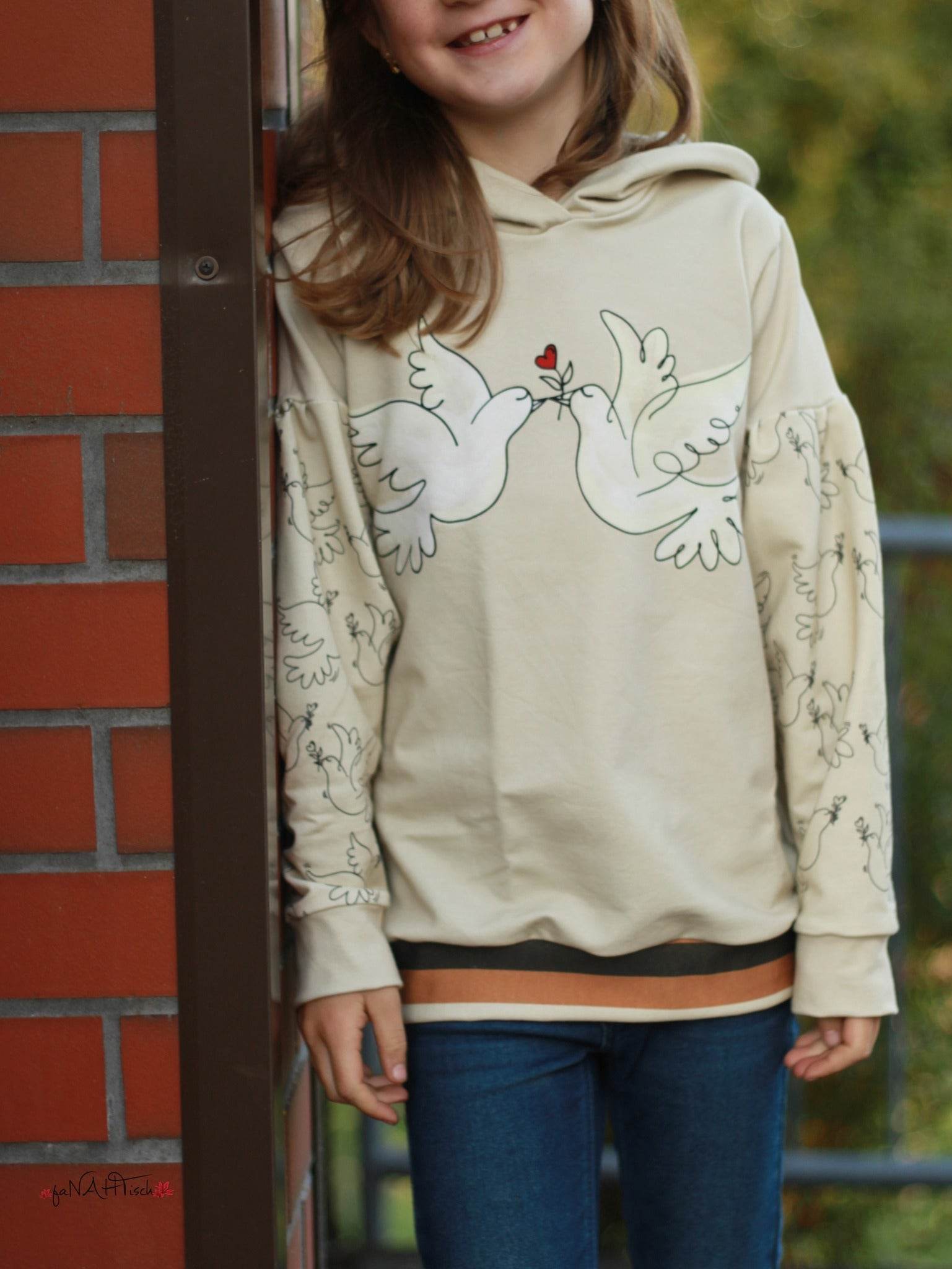 Schnittmuster Hoodie LAPPACH Kids Gr. 86/92 -146/152 : - Sewando