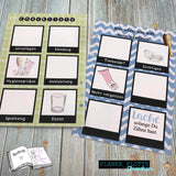 Digiset Kosmetikfamilie Plotterdatei, Sublimation, Digistamp, Digipaper - Sewando