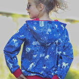 Schnittmuster Hoodie LAPPACH Kids Gr. 86/92 -146/152 : - Sewando