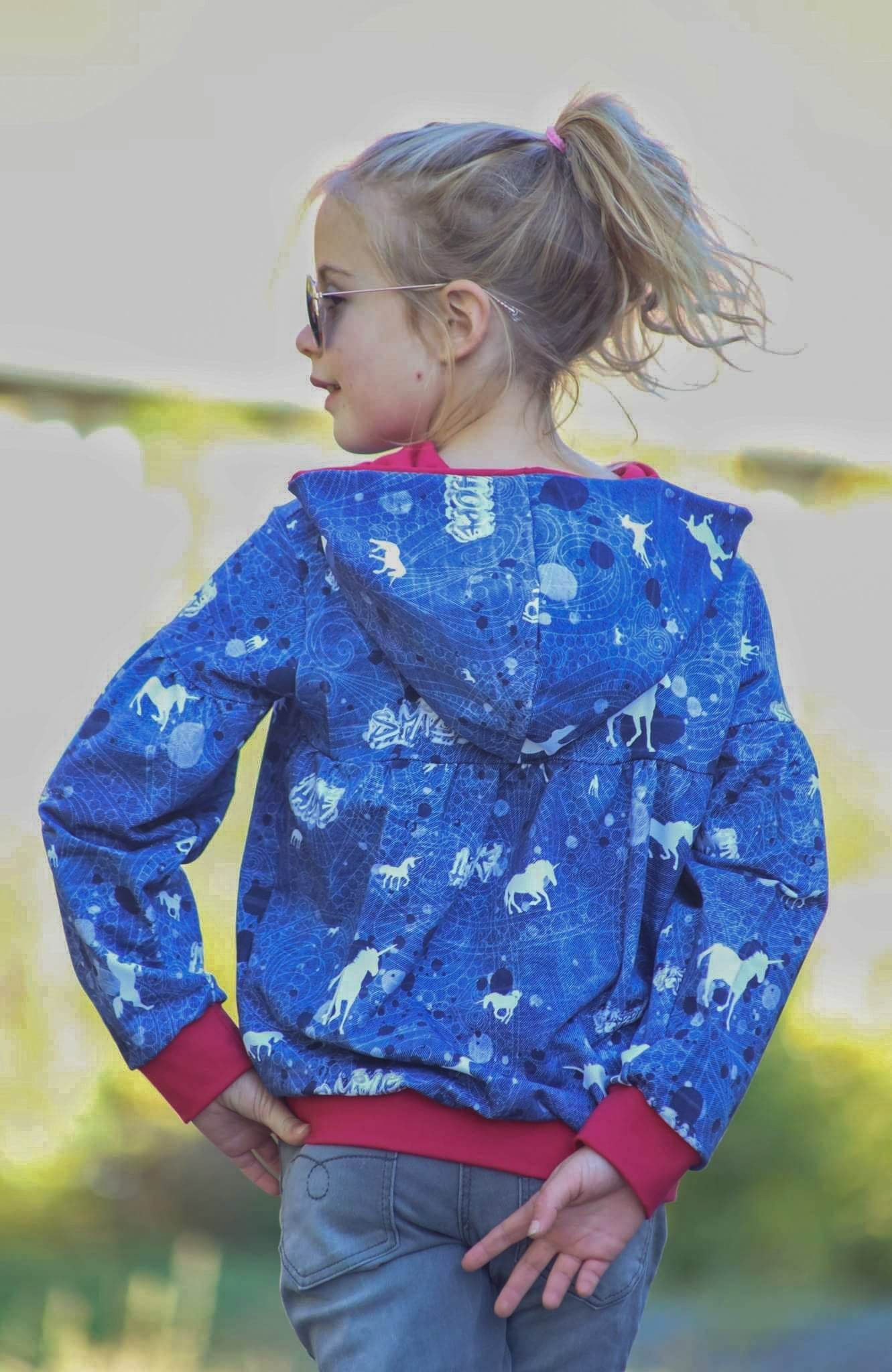 Schnittmuster Hoodie LAPPACH Kids Gr. 86/92 -146/152 : - Sewando