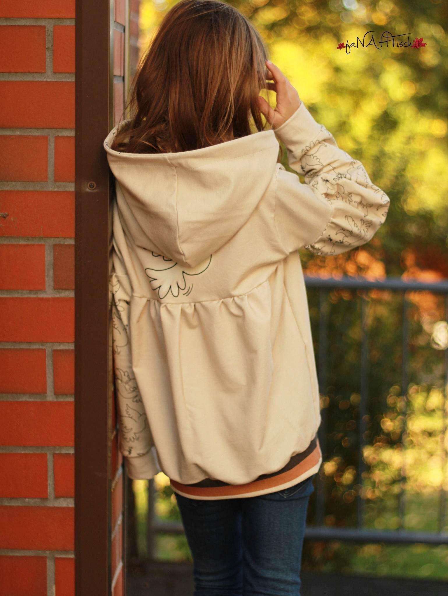 Schnittmuster Hoodie LAPPACH Kids Gr. 86/92 -146/152 : - Sewando
