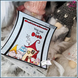 Plotterdatei Weihnachtswichtel Sublimation, Digistamp, Digipaper ! - Sewando