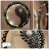Plotterdatei Yin und Yang mit Rosen Sublimation, Digistamp, Digipaper ! - Sewando