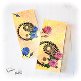 Plotterdatei Yin und Yang mit Rosen Sublimation, Digistamp, Digipaper ! - Sewando
