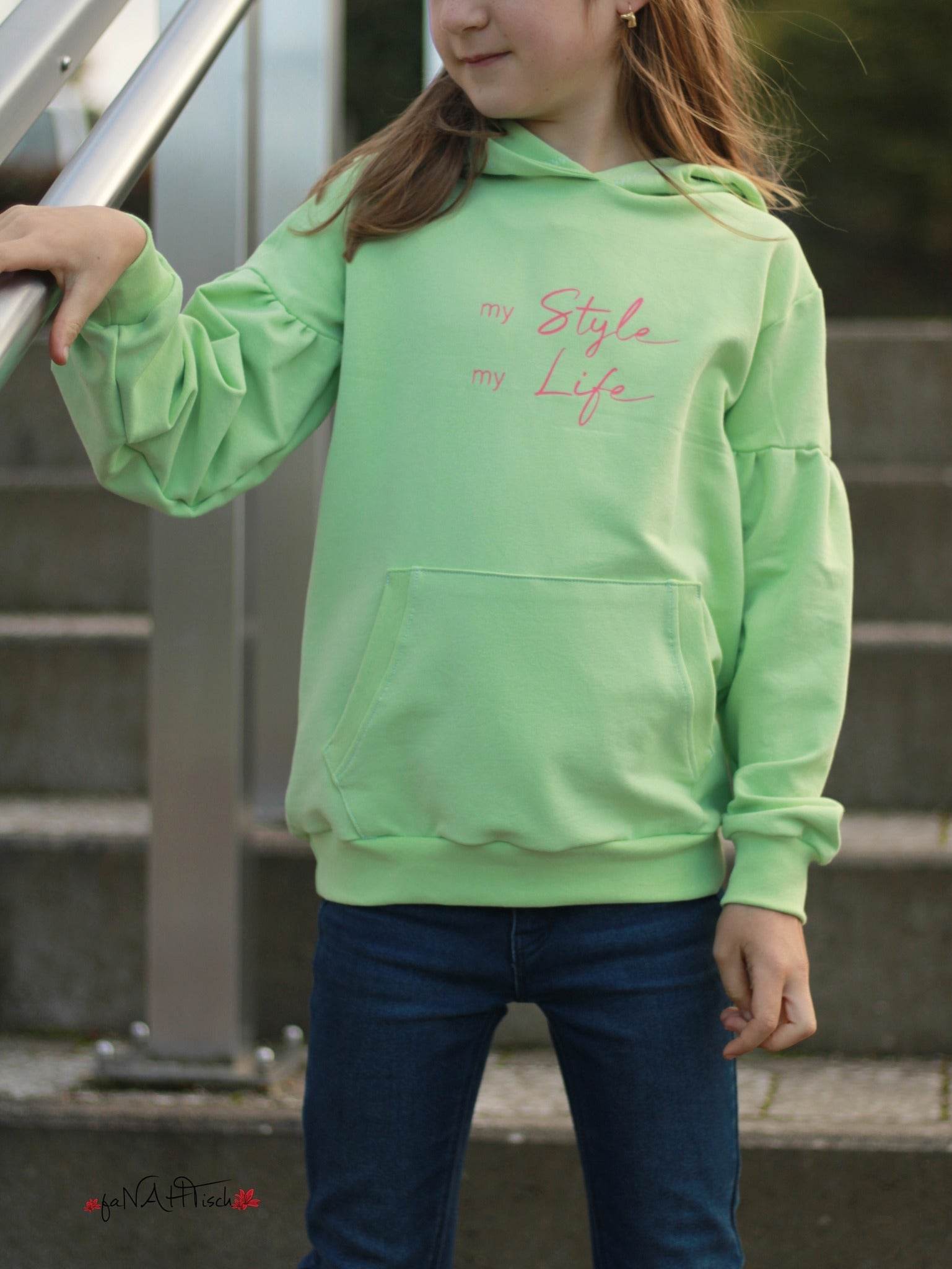 Schnittmuster Hoodie LAPPACH Kids Gr. 86/92 -146/152 : - Sewando