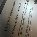Stickdatei - Serviettenringe mit Schmuckband (8 Motive) - Sewando