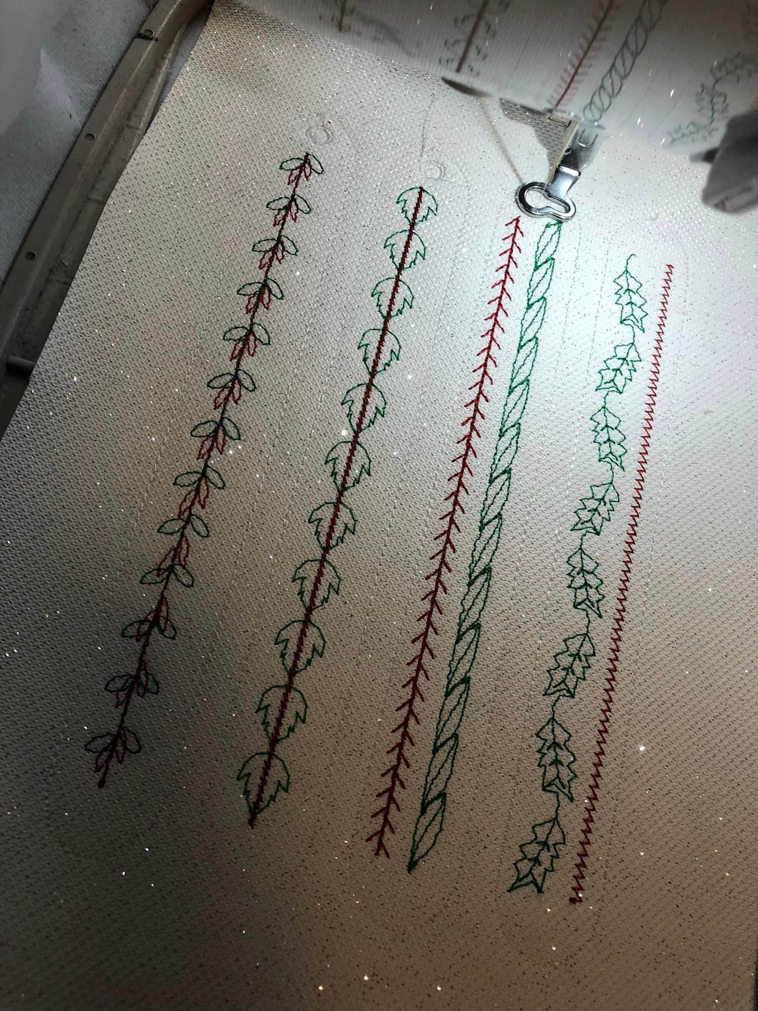Stickdatei - Serviettenringe mit Schmuckband (8 Motive) - Sewando