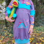 Hoodiekleid Mighty Kriss Kross Gr.74-122 - Sewando