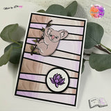 Digiset Koala mit Lotus Plotten, Sublimation, Drucken, Digistamp - Sewando